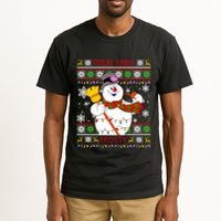 Feelin Kinda Frosty Ugly Christmas Frosty Snowman Christmas Tall T-Shirt