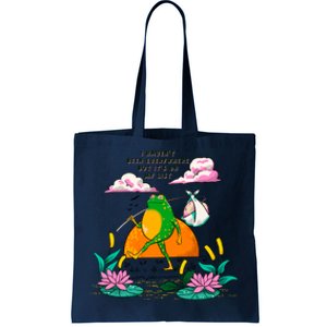 Funny Kawaii FrogI Havent Been Everywhere But Its On My List Gift Tote Bag