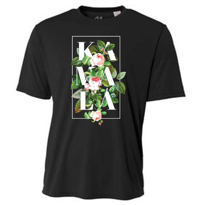 Floral Kamala Cooling Performance Crew T-Shirt