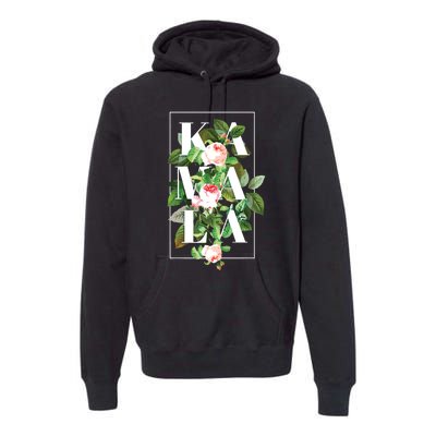 Floral Kamala Premium Hoodie