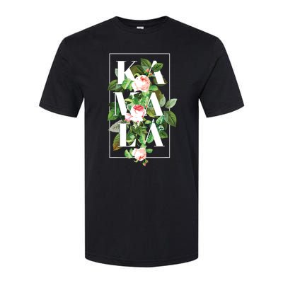 Floral Kamala Softstyle® CVC T-Shirt