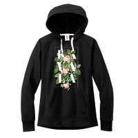 Floral Kamala Women's Fleece Hoodie