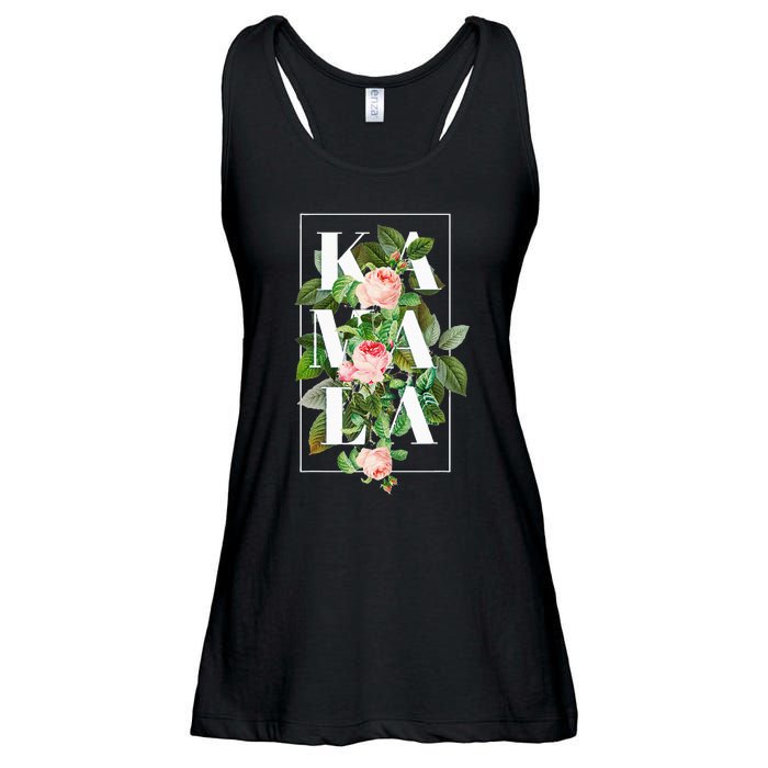 Floral Kamala Ladies Essential Flowy Tank