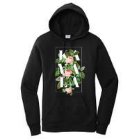 Floral Kamala Women's Pullover Hoodie