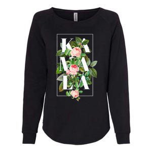 Floral Kamala Womens California Wash Sweatshirt