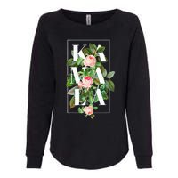 Floral Kamala Womens California Wash Sweatshirt