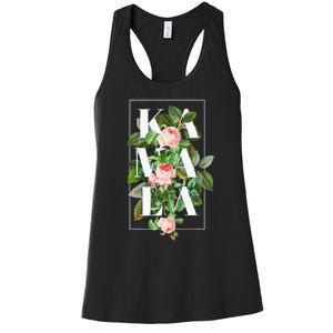 Floral Kamala Women's Racerback Tank