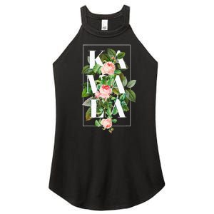 Floral Kamala Women's Perfect Tri Rocker Tank