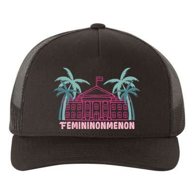 Femininonmenon Kamala For President Funny Election 2024 Yupoong Adult 5-Panel Trucker Hat