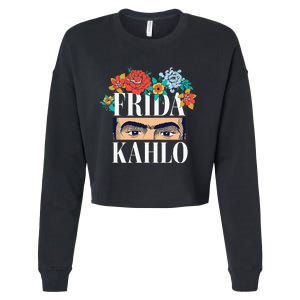 Frida Kahlo Frida Kahlo Florals Cropped Pullover Crew