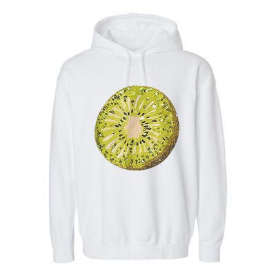 Funny Kiwi Fruit Vacation Beach Kiwi Lovers Garment-Dyed Fleece Hoodie