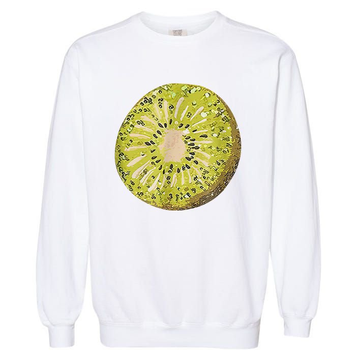 Funny Kiwi Fruit Vacation Beach Kiwi Lovers Garment-Dyed Sweatshirt