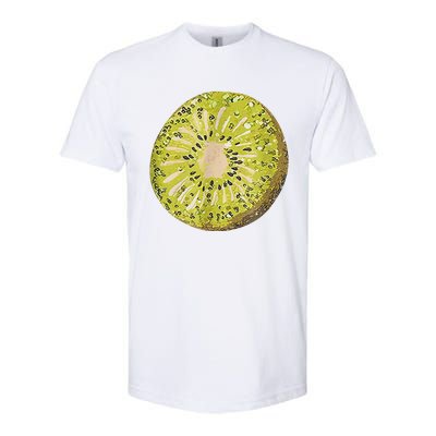 Funny Kiwi Fruit Vacation Beach Kiwi Lovers Softstyle CVC T-Shirt