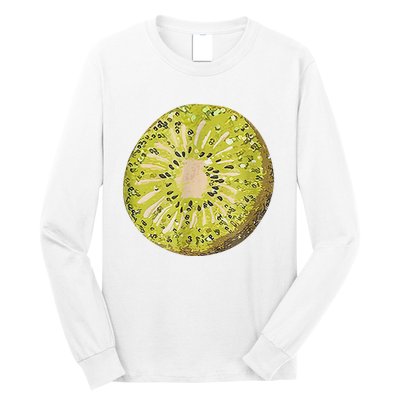 Funny Kiwi Fruit Vacation Beach Kiwi Lovers Long Sleeve Shirt