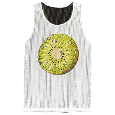 Funny Kiwi Fruit Vacation Beach Kiwi Lovers Mesh Reversible Basketball Jersey Tank