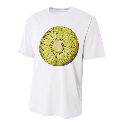 Funny Kiwi Fruit Vacation Beach Kiwi Lovers Performance Sprint T-Shirt