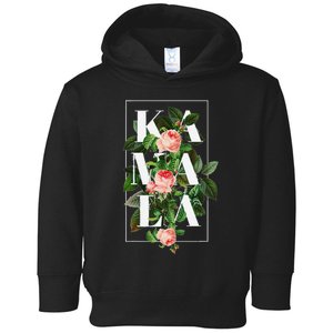 Floral Kamala Toddler Hoodie