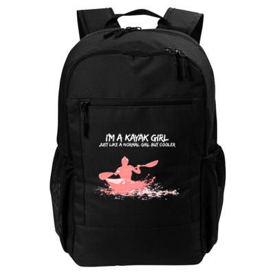 Funny Kayak Gift Just Like Normal But Cooler Daily Commute Backpack