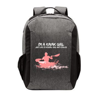 Funny Kayak Gift Just Like Normal But Cooler Vector Backpack