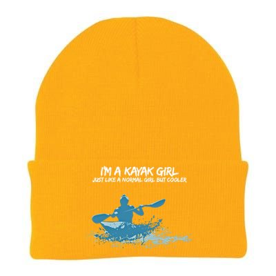 Funny Kayak Gift IM A Cool Kayak Knit Cap Winter Beanie