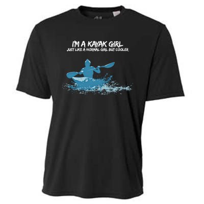 Funny Kayak Gift IM A Cool Kayak Cooling Performance Crew T-Shirt