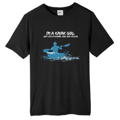 Funny Kayak Gift IM A Cool Kayak Tall Fusion ChromaSoft Performance T-Shirt