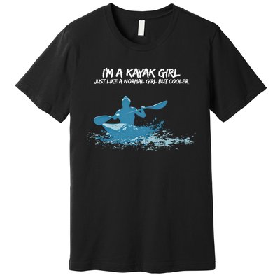 Funny Kayak Gift IM A Cool Kayak Premium T-Shirt