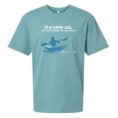 Funny Kayak Gift IM A Cool Kayak Sueded Cloud Jersey T-Shirt