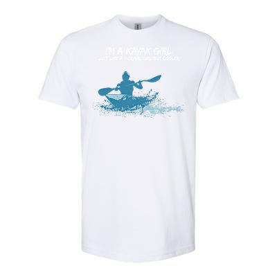 Funny Kayak Gift IM A Cool Kayak Softstyle CVC T-Shirt