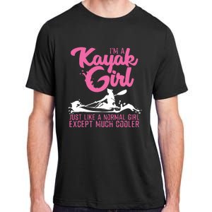 Funny Kayaking Gift For Cool Kayak Paddling Lover Adult ChromaSoft Performance T-Shirt