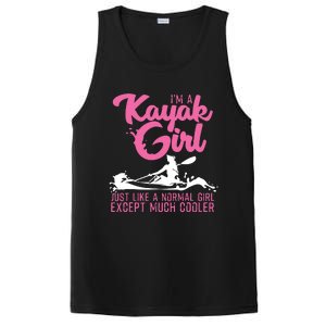 Funny Kayaking Gift For Cool Kayak Paddling Lover PosiCharge Competitor Tank