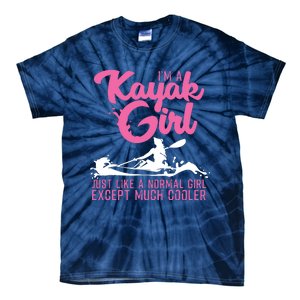 Funny Kayaking Gift For Cool Kayak Paddling Lover Tie-Dye T-Shirt