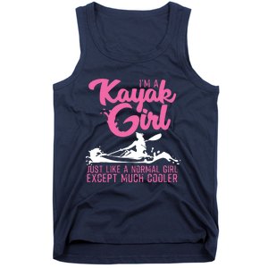 Funny Kayaking Gift For Cool Kayak Paddling Lover Tank Top