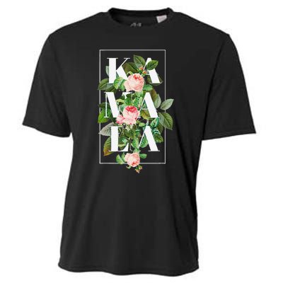 Floral Kamala Gift Cooling Performance Crew T-Shirt