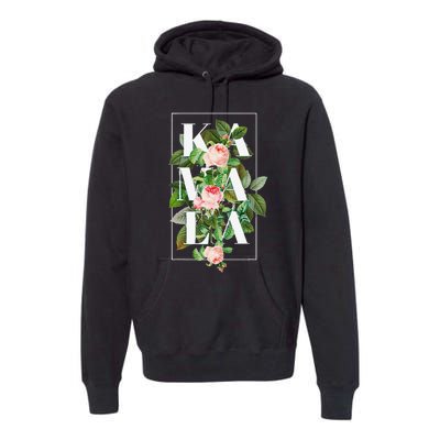 Floral Kamala Gift Premium Hoodie