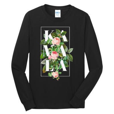 Floral Kamala Gift Tall Long Sleeve T-Shirt