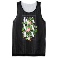 Floral Kamala Gift Mesh Reversible Basketball Jersey Tank