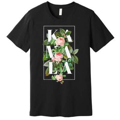 Floral Kamala Gift Premium T-Shirt