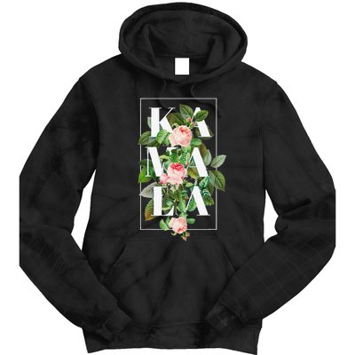 Floral Kamala Gift Tie Dye Hoodie