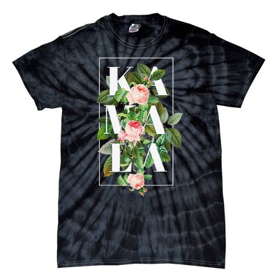 Floral Kamala Gift Tie-Dye T-Shirt