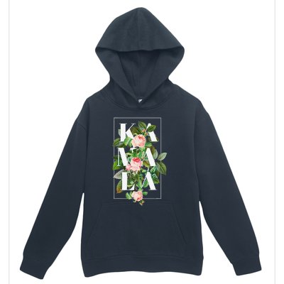 Floral Kamala Gift Urban Pullover Hoodie