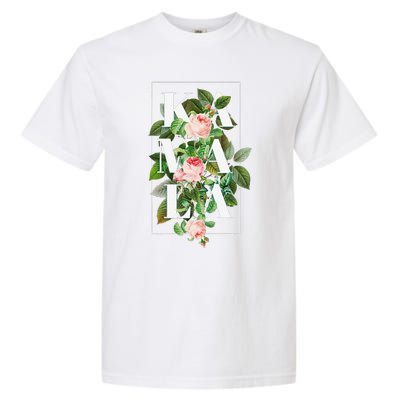 Floral Kamala Gift Garment-Dyed Heavyweight T-Shirt