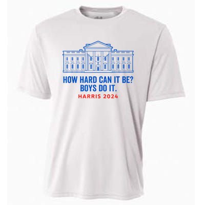 Funny Kamala Harris President How Hard Can It Be Do It Cooling Performance Crew T-Shirt