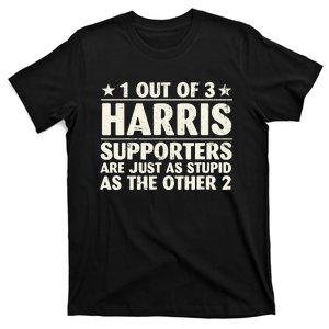 Funny Kamala Harris Cat Lettering Positive T-Shirt