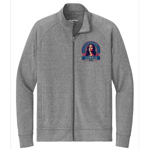 Forward Kamala Harris Walz WeRe Not Going Back 2024 Stretch Full-Zip Cadet Jacket