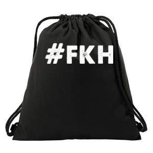 Foxtrot Kilo Hotel Fkh Funny Kamala Drawstring Bag