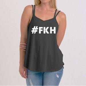 Foxtrot Kilo Hotel Fkh Funny Kamala Women's Strappy Tank