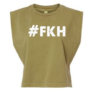 Foxtrot Kilo Hotel Fkh Funny Kamala Garment-Dyed Women's Muscle Tee