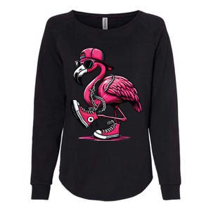 Flamingo Kamala Harris For President 47th Retro Womens California Wash Sweatshirt