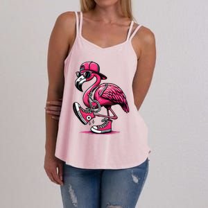 Flamingo Kamala Harris For President 47th Retro Women's Strappy Tank